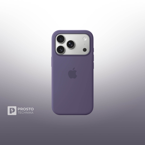 Чехол Apple iPhone 17 Pro Silicone Case with MagSafe - Purple Fog